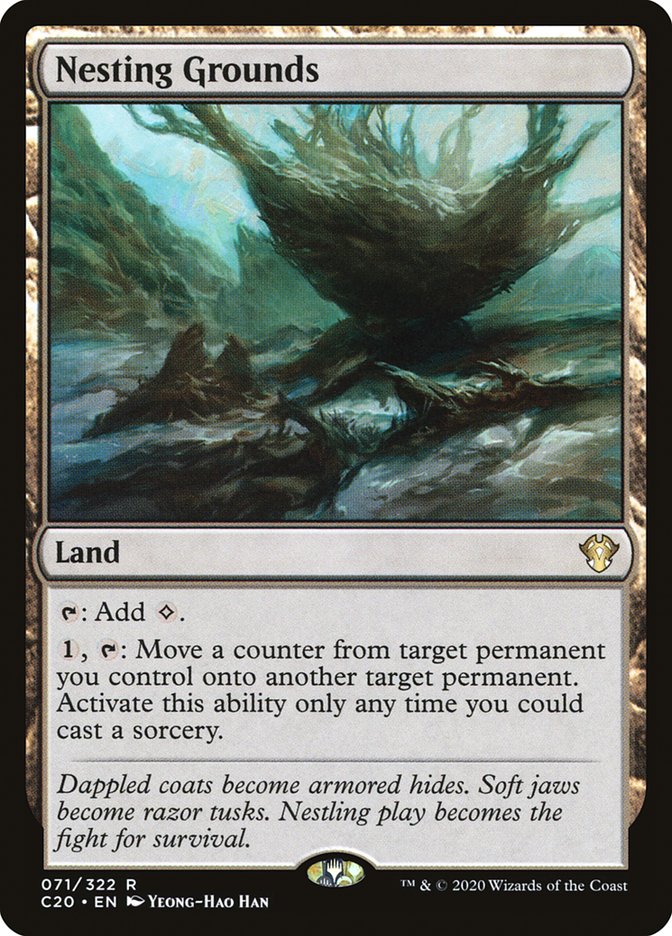 MTG Card Title: Nesting Grounds C20/71
