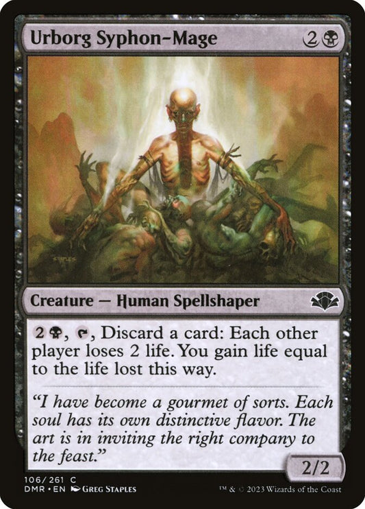 MTG Card Title: Urborg Syphon-Mage DMR/106