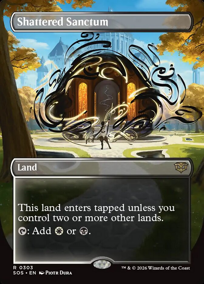 MTG Card Title: Shattered Sanctum SOS/303