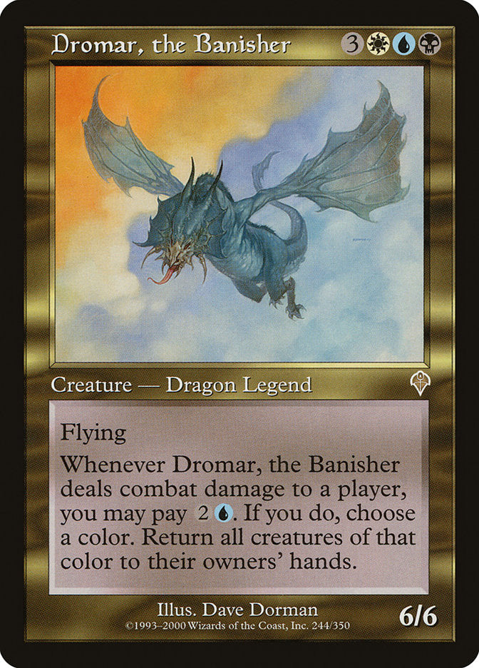 MTG Card Title: Dromar, the Banisher INV/244