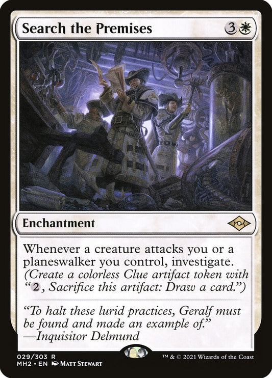 MTG Card Title: Search the Premises MH2/29