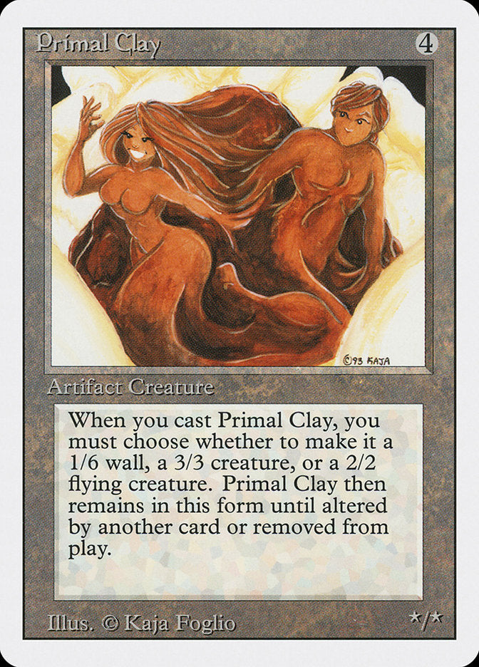 MTG Card Title: Primal Clay 3ED/271
