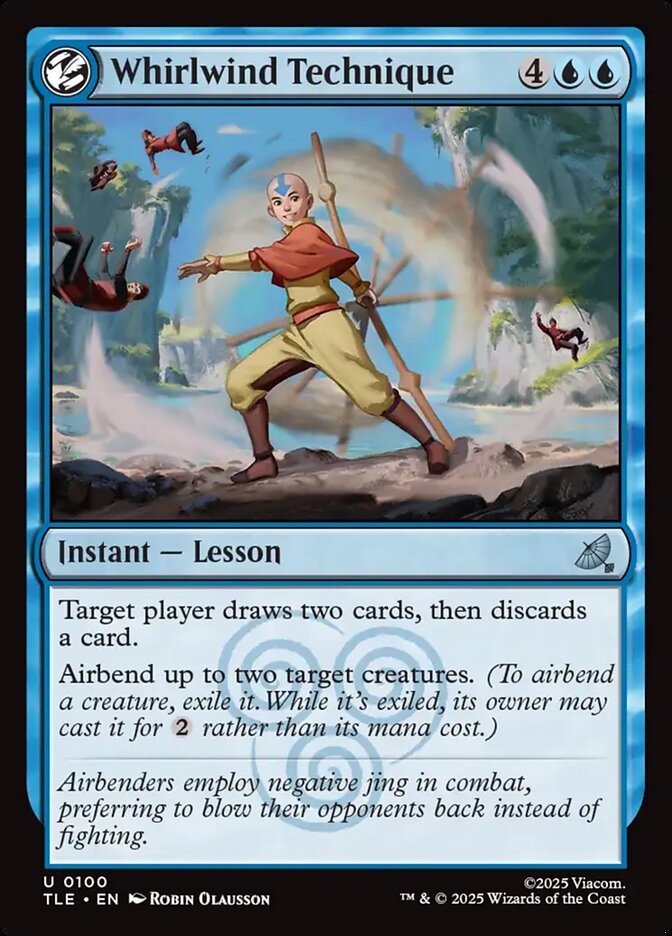 MTG Card Title: Whirlwind Technique TLE/100