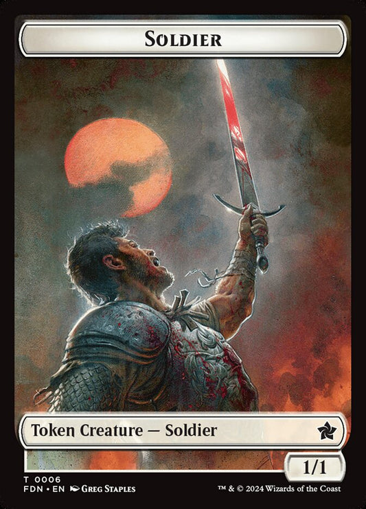 MTG Card Title: Soldier TFDN/6