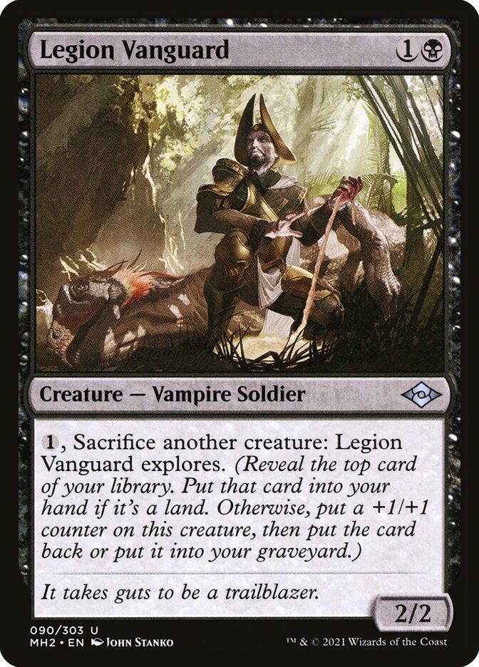 MTG Card Title: Legion Vanguard MH2/90