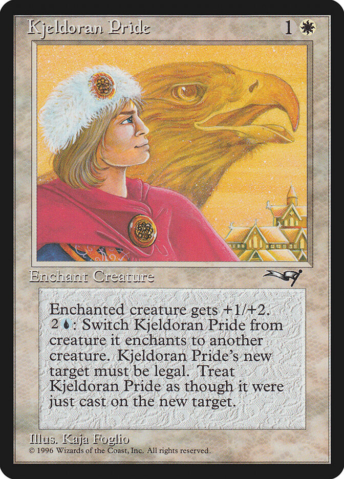 MTG Card Title: Kjeldoran Pride ALL/9a