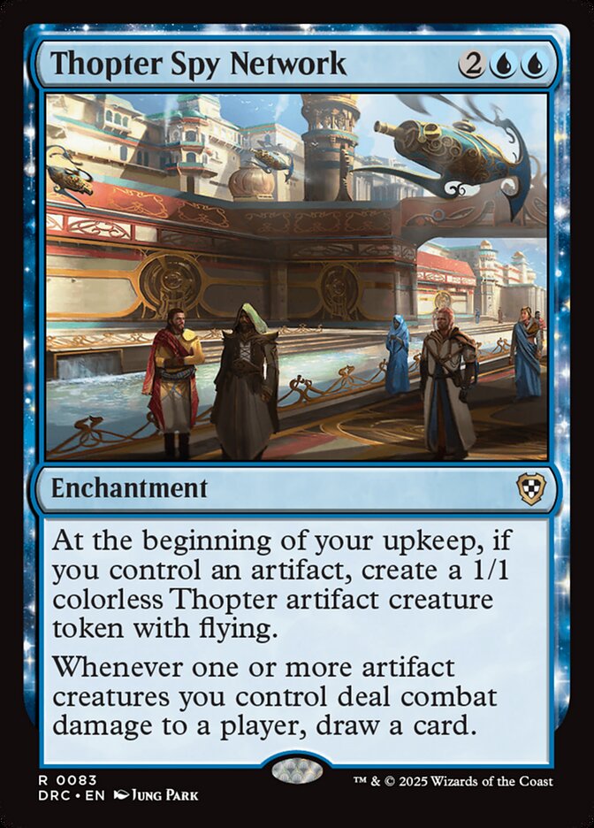 MTG Card Title: Thopter Spy Network DRC/83