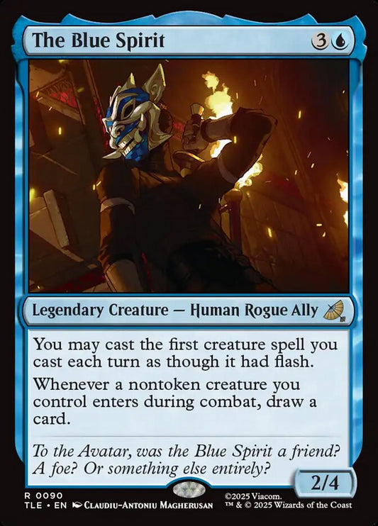 MTG Card Title: The Blue Spirit TLE/90