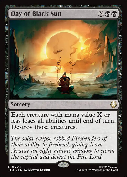 MTG Card Title: Day of Black Sun TLA/94