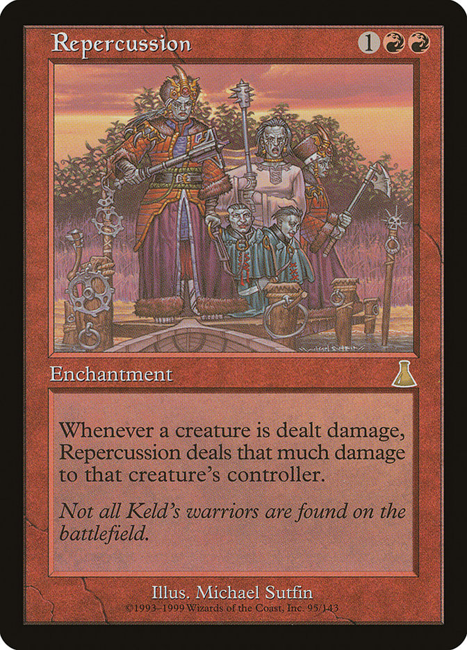 MTG Card Title: Repercussion UDS/95