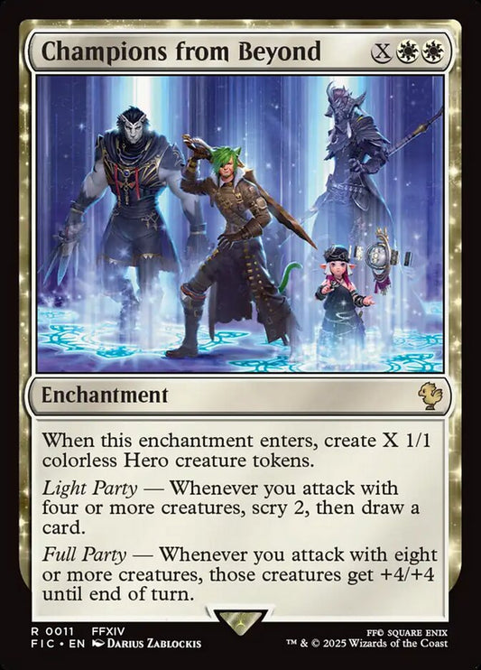 MTG Card Title: Champions from Beyond FIC/11