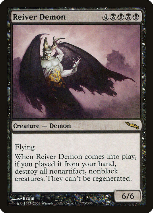 MTG Card Title: Reiver Demon MRD/75