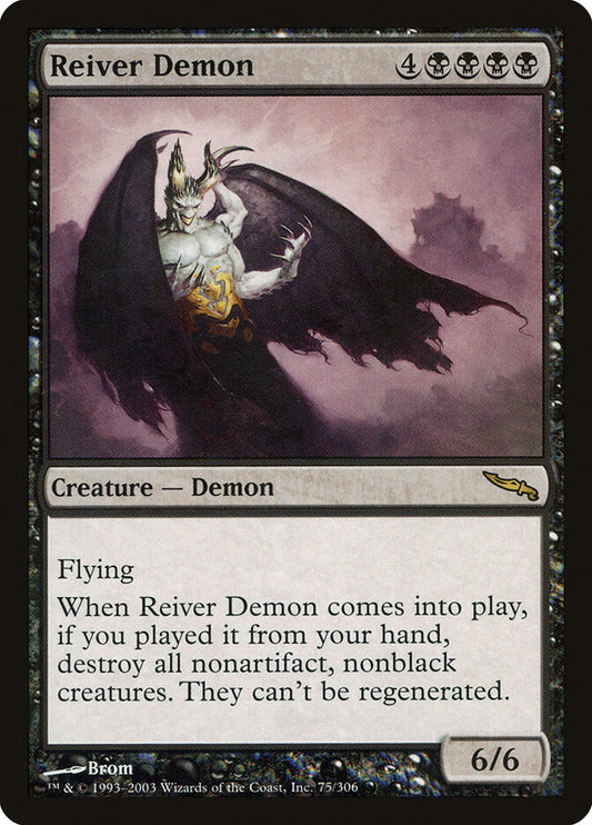 MTG Card Title: Reiver Demon MRD/75