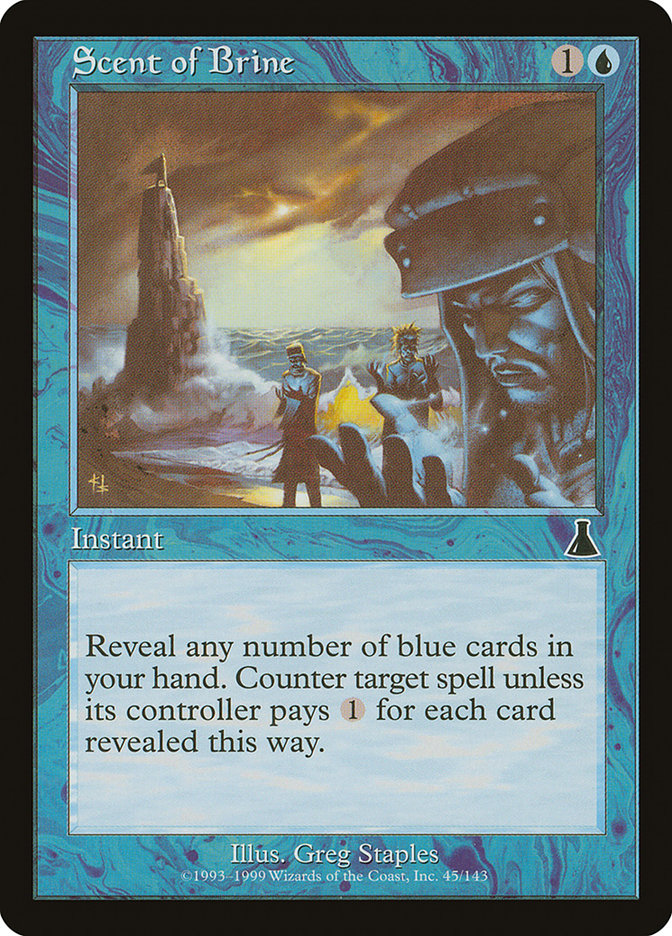 MTG Card Title: Scent of Brine UDS/45