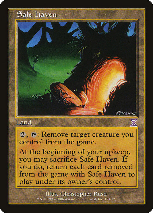 MTG Card Title: Safe Haven TSB/121