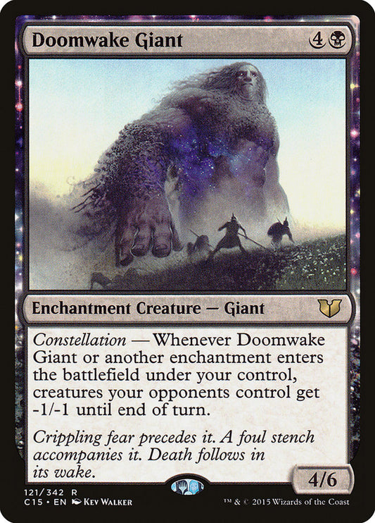 MTG Card Title: Doomwake Giant C15/121