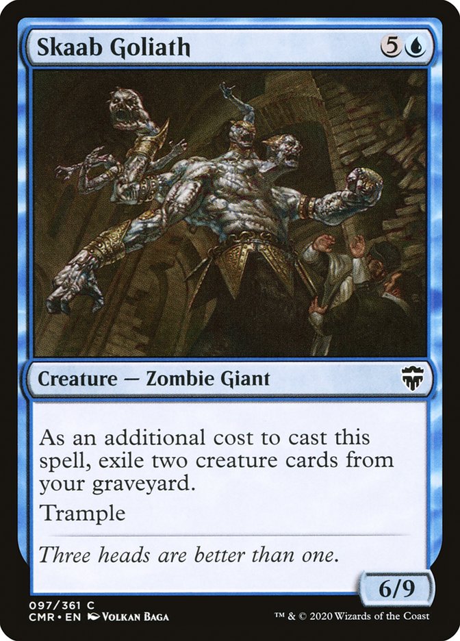 MTG Card Title: Skaab Goliath CMR/97