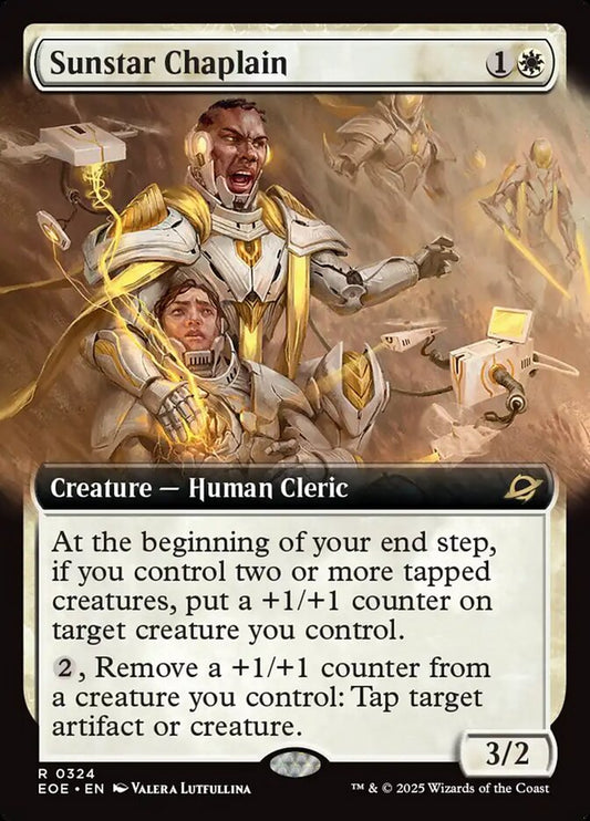 MTG Card Title: Sunstar Chaplain EOE/324
