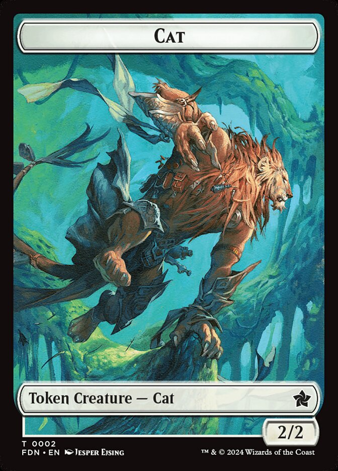 MTG Card Title: Cat TFDN/2