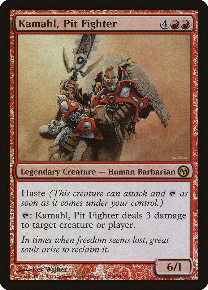 MTG Card Title: Kamahl, Pit Fighter DPA/49