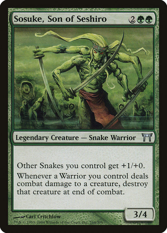 MTG Card Title: Sosuke, Son of Seshiro CHK/244