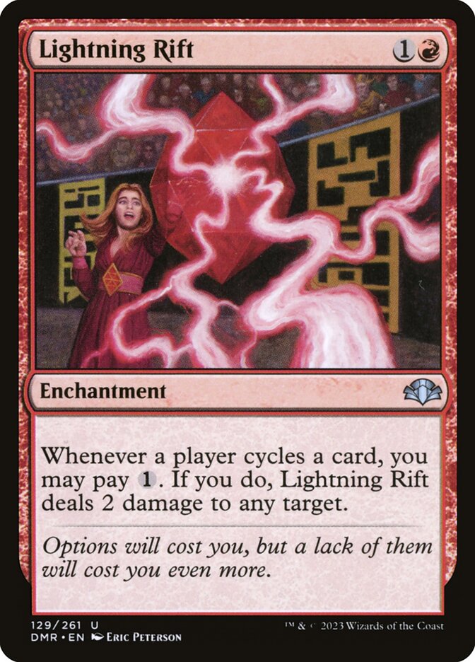 MTG Card Title: Lightning Rift DMR/129