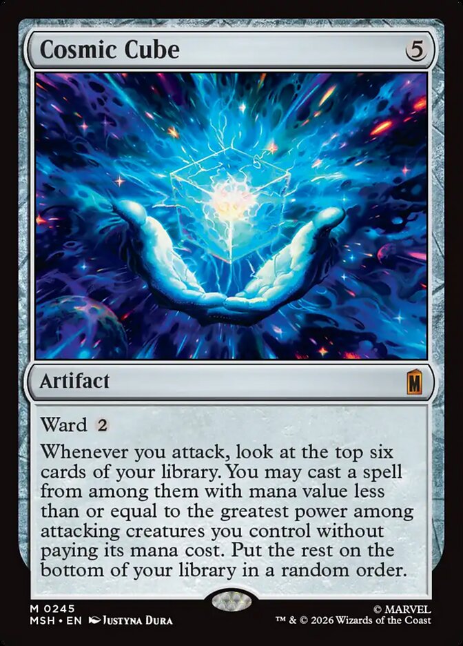 MTG Card Title: Cosmic Cube MSH/245