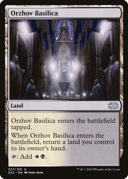 MTG Card Title: Orzhov Basilica 2X2/327