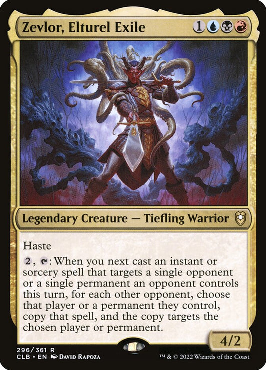 MTG Card Title: Zevlor, Elturel Exile CLB/296