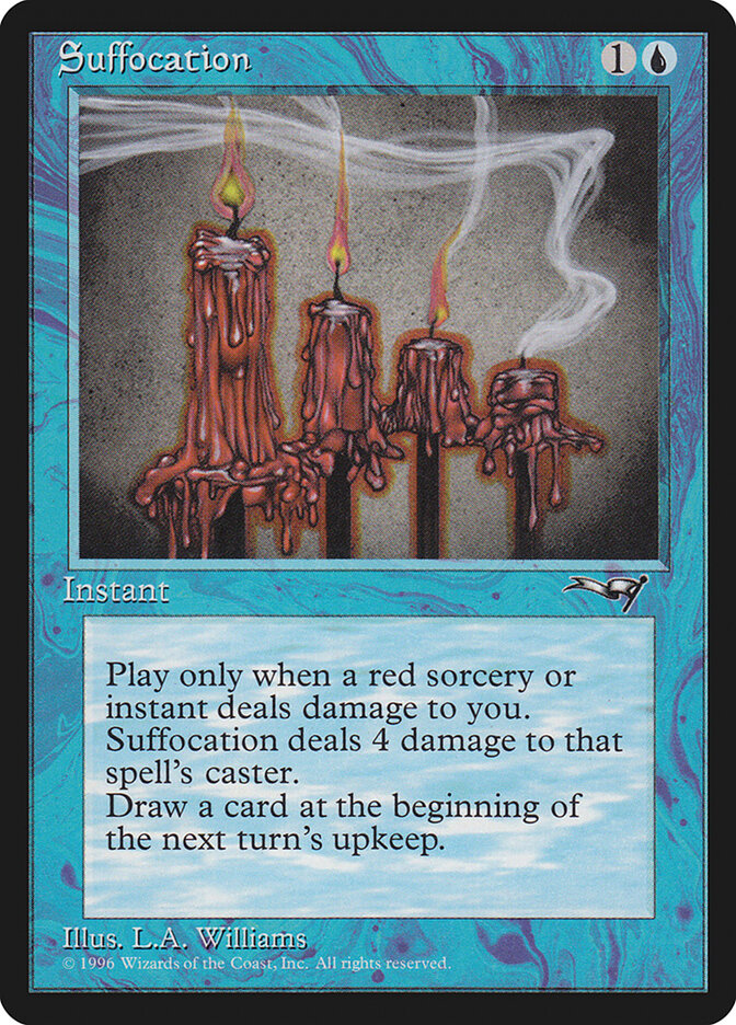 MTG Card Title: Suffocation ALL/38