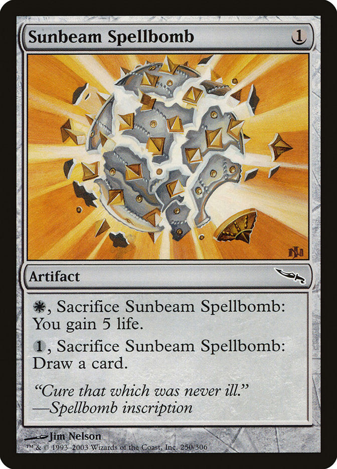MTG Card Title: Sunbeam Spellbomb MRD/250
