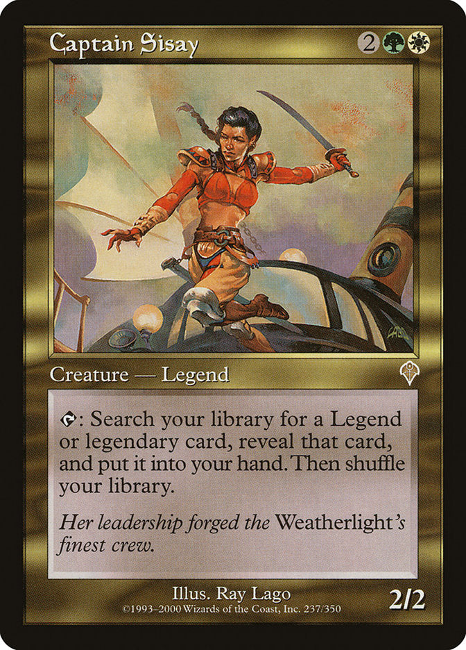 MTG Card Title: Captain Sisay INV/237