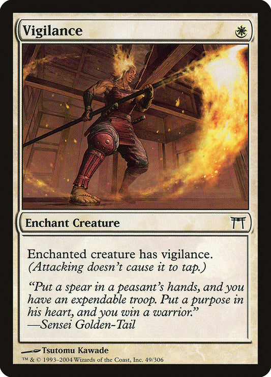 MTG Card Title: Vigilance CHK/49