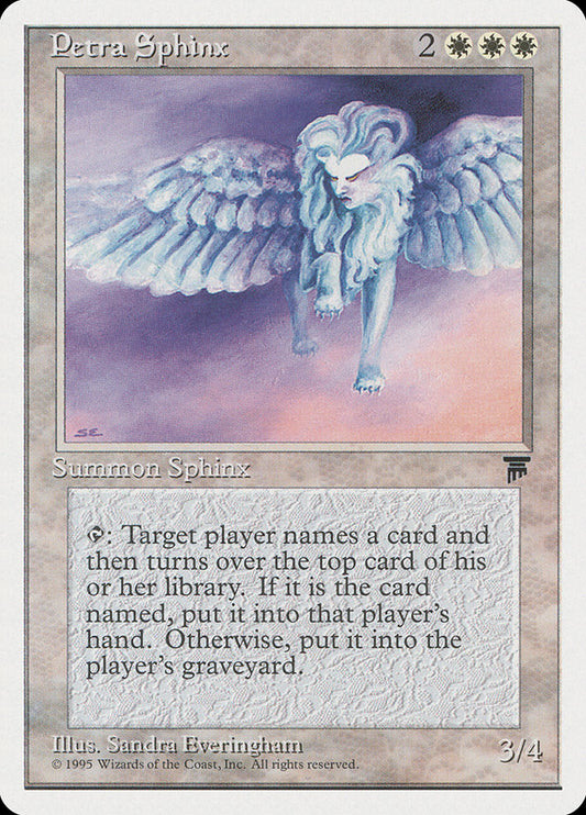 MTG Card Title: Petra Sphinx CHR/10