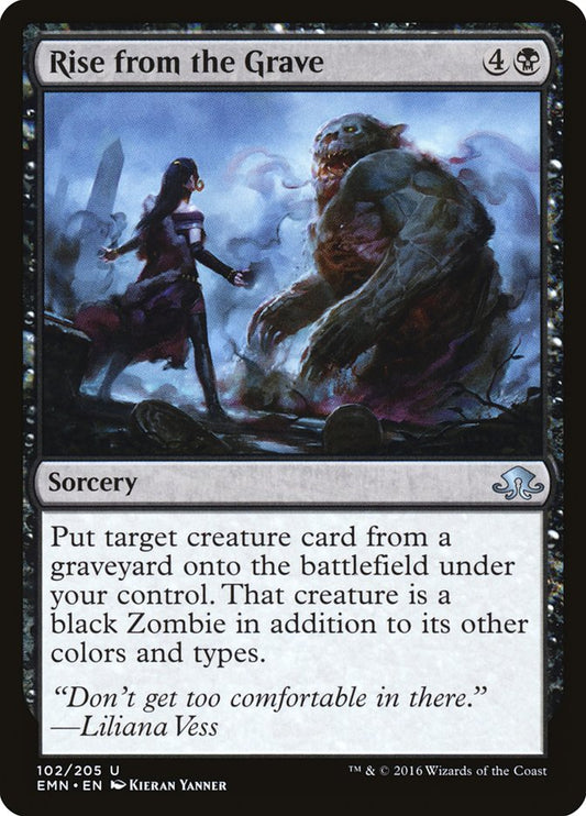 MTG Card Title: Rise from the Grave EMN/102