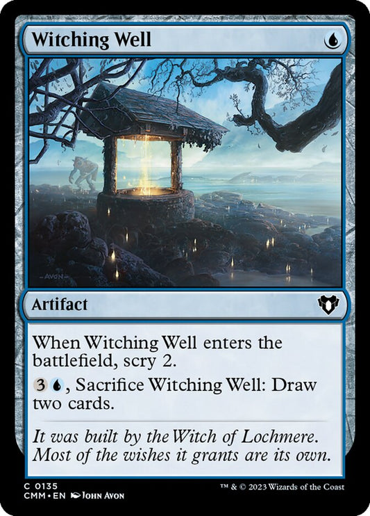 MTG Card Title: Witching Well CMM/135