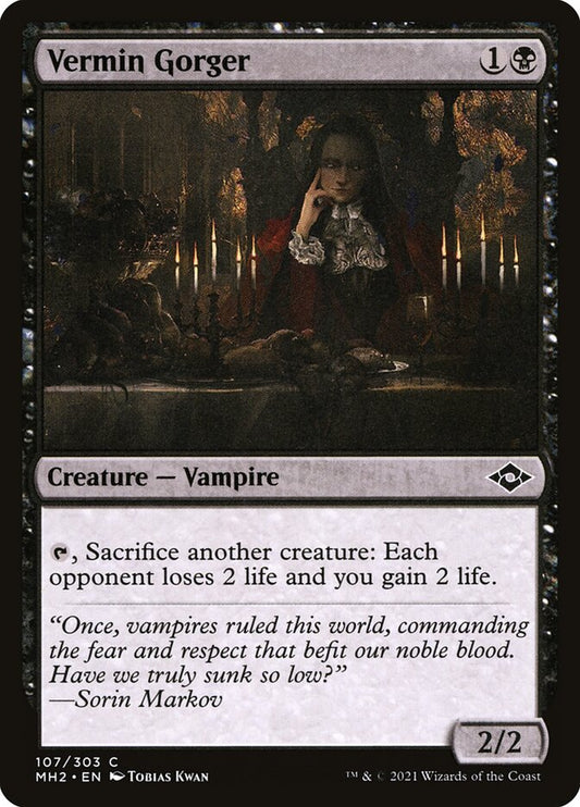 MTG Card Title: Vermin Gorger MH2/107