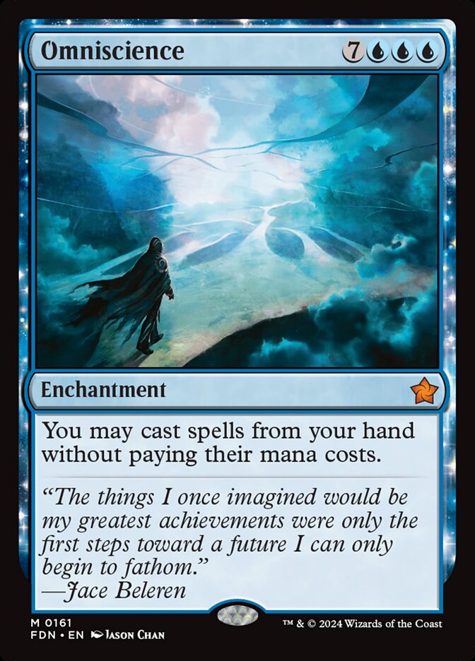 MTG Card Title: Omniscience FDN/161