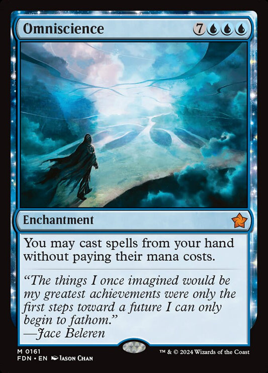 MTG Card Title: Omniscience FDN/161