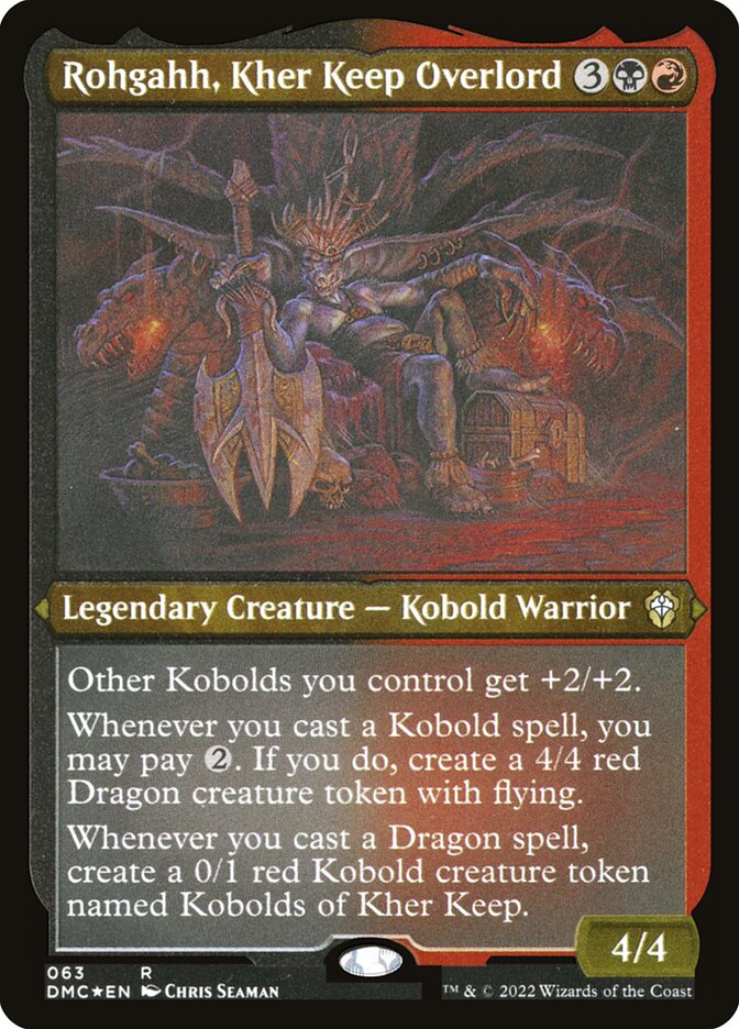 MTG Card Title: Rohgahh, Kher Keep Overlord DMC/63