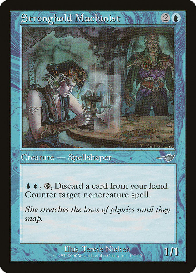 MTG Card Title: Stronghold Machinist NEM/46