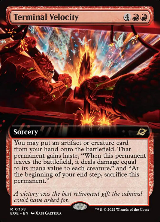 MTG Card Title: Terminal Velocity EOE/338