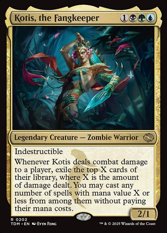 MTG Card Title: Kotis, the Fangkeeper TDM/202