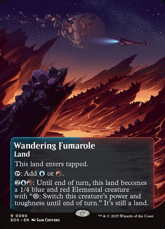 MTG Card Title: Wandering Fumarole EOS/90