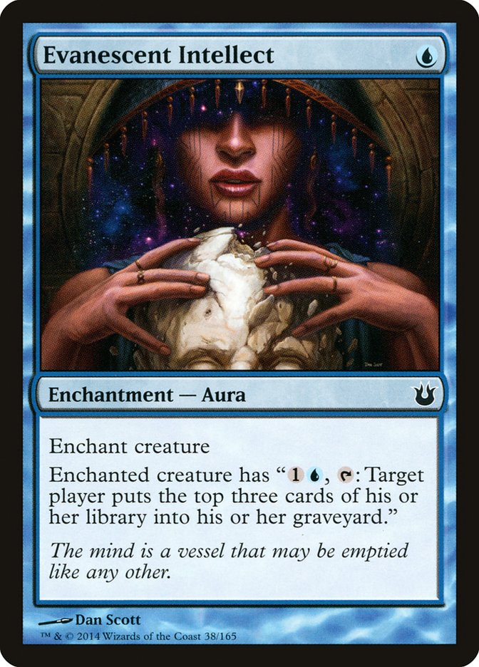 MTG Card Title: Evanescent Intellect BNG/38