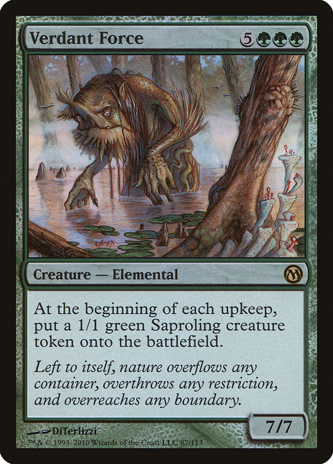MTG Card Title: Verdant Force DPA/87