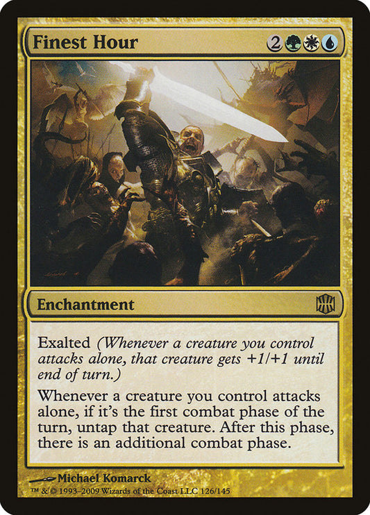 MTG Card Title: Finest Hour ARB/126