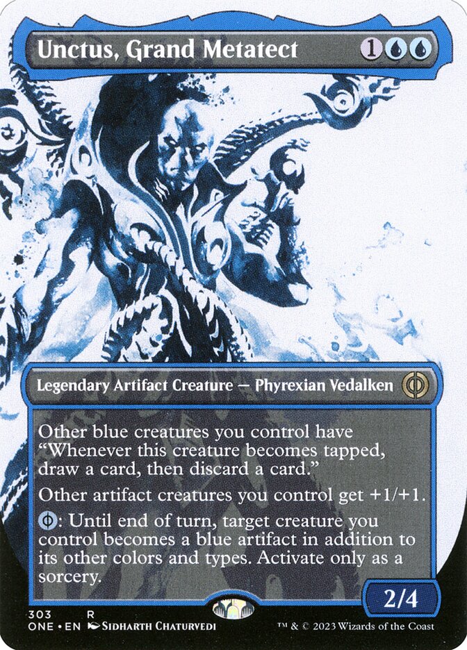 MTG Card Title: Unctus, Grand Metatect ONE/303