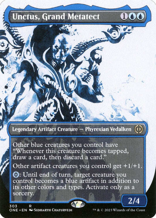 MTG Card Title: Unctus, Grand Metatect ONE/303