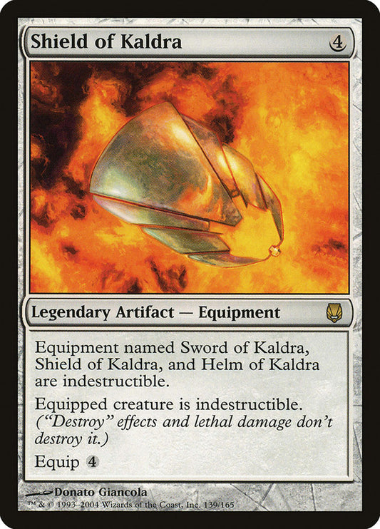 MTG Card Title: Shield of Kaldra DST/139